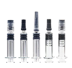 HOMAY all'ingrosso 1ml 2.25ml 5ml borosilicato siringa di vetro Luer lucchetto preriempita - Product Image 2