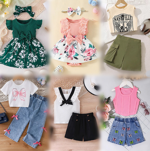 Proveedor Mayorista en Línea de Ropa Coreana para Niños, Fardos de Ropa, Mueble para Ropa de Bebé, Ropa al por Mayor para Niñas de 6 a 12 Años - Product Image 3