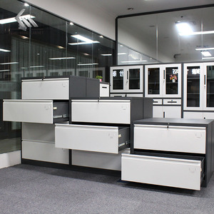 Kim Loại Lưu Trữ Văn Phòng 2 3 4 Ngăn Kéo Văn Phòng Tủ Thép Hồ Sơ Dọc Tủ Hồ Sơ Cho Nhà Văn Phòng Thiết Bị Trường Học - Product Image 1