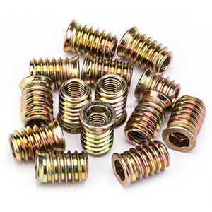 Carbon Thép Hex Ổ Cắm Ổ Đĩa Đồ Nội Thất Nuts Chèn Nuts - Product Image 3