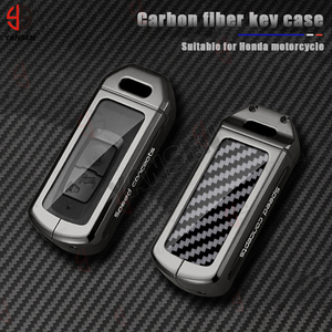 เคสกุญแจรถยนต์ทำจากโลหะผสมสังกะสีและคาร์บอนไฟเบอร์ สำหรับรถยนต์ <span class=keywords><strong>Citroen</strong></span> C3 C5 Aircross C4 <span class=keywords><strong>DS3</strong></span> DS7 <span class=keywords><strong>Crossback</strong></span> Peugeot 2008 3008 5008 308 - Product Image 6