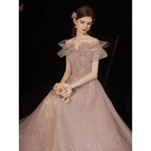 Elegante lange Party kleider Damen Ballkleid Plus Size Abendkleider - Product Image 2