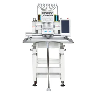 오젠 타지마형 기계 1 헤드 자수 기계 모자 플랫 티셔츠 자수 기계