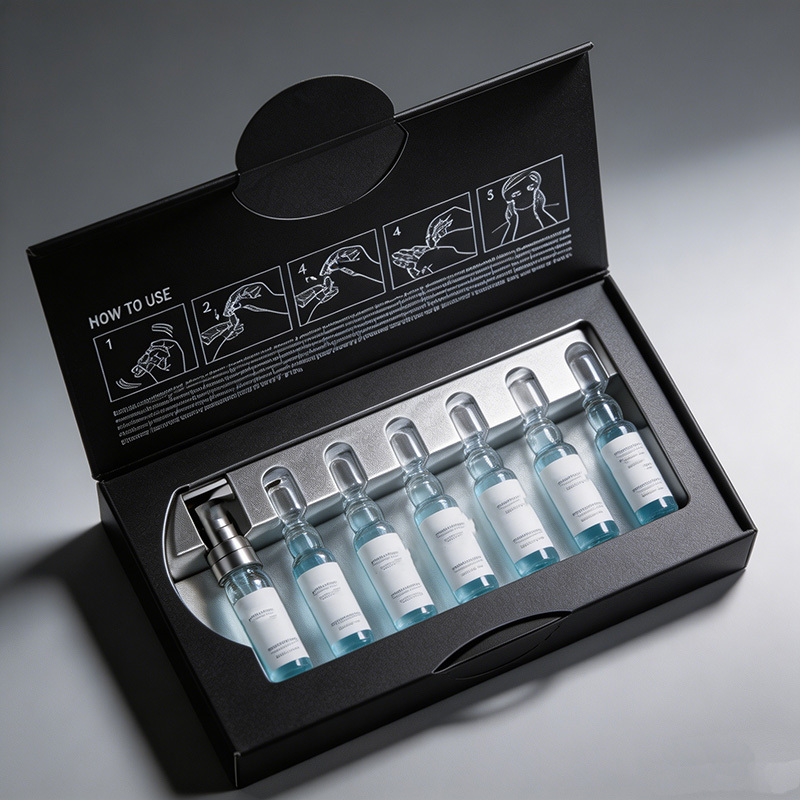 Custom Logo Cosmetic Box Recyclable Cardboard