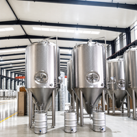 Cuve de Fermentation en Acier Inoxydable 15BBL, Équipement de Brassage de Bière, Matériel de Brasserie
