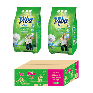 Detergente en Polvo <span class=keywords><strong>Premium</strong></span> con Enzimas para Limpieza Profunda, Elimina Manchas de Grasa y Hierba, Antiolor, Aroma Tropical para Tiendas Minoristas en Nigeria - Product Image 1