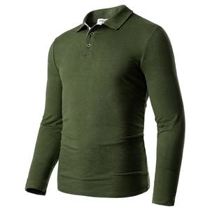 Maglietta da <span class=keywords><strong>Polo</strong></span> da Golf in cotone a maniche lunghe con colletto E-commerce - Product Image 5