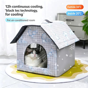 <span class=keywords><strong>Casa</strong></span> <span class=keywords><strong>para</strong></span> Mascotas, <span class=keywords><strong>Casa</strong></span> Refrescante de Verano, <span class=keywords><strong>Casa</strong></span> Plegable con Aire Acondicionado <span class=keywords><strong>para</strong></span> Gatos, Paquete de Hielo Refrigerante Casero <span class=keywords><strong>para</strong></span> Mascotas - Product Image 2