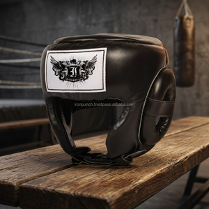 อุปกรณ์ป้องกันข้อมือสำหรับการแข่งขันกีฬาไทย IRON PUNCH ทำจากหนัง PU และโครงโลหะ ผลิตจากวัสดุรีไซเคิล - Product Image 2
