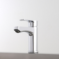 Fabricant chinois poignée en zinc mélangeur d'eau chaude et froide robinet de lavabo de salle de bain