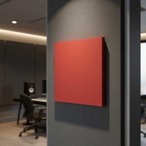 Panel Acústico Plano Minimalista Cuadrado, Absorbente de Sonido, con Fibra de Poliéster 100%, 0.5 NRC, para Hogar y Oficina - Product Image 3