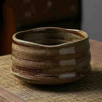 Bol à matcha en céramique épaisse japonaise, accessoires de cérémonie du thé, bol à thé de la dynastie Song pour le brassage du thé