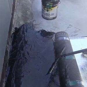 Source Factory Selling National Standard Non-curing <b>Rubber</b> Asphalt Waterproof Coating for Walls Roofs Kitchen - Product Image 1