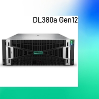 Serveur HPE ProLiant DL380a Gen12 en rack 4U, double socket Xeon, serveur 6 GPU, 8 GPU double largeur pour l'inédition d'IA, les LLM et l'hébergement Web