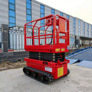 Plataforma Elevadora <span class=keywords><strong>de</strong></span> <span class=keywords><strong>Tijera</strong></span> Móvil Eléctrica P-1000 con Orugas, <span class=keywords><strong>Mini</strong></span> Plataforma <span class=keywords><strong>de</strong></span> Trabajo Aérea Hidráulica con Certificación CE ISO - Product Image 6