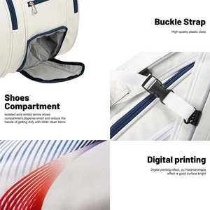 Hight Quality Custom Dustproof <b>Travel</b> Racquet Sports Cover Carrying <b>Backpack</b> Badminton Equipment Tennis Bags for <b>Women</b> Men - Product Image 2