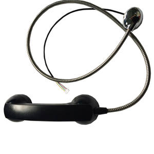 Combiné téléphonique de prison <span class=keywords><strong>robuste</strong></span> avec construction en acier inoxydable pour une utilisation sûre dans les prisons de haute sécurité - Product Image 2