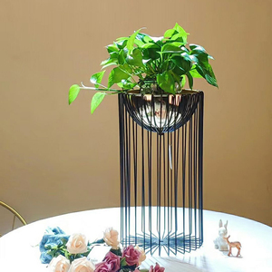 Support de pot de fleur forgé iorn plante conteneur intérieur étagère <span class=keywords><strong>d</strong></span>'<span class=keywords><strong>angle</strong></span> - Product Image 4
