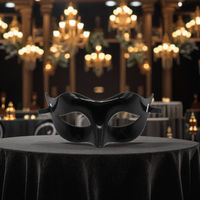 Masque de fête homme femme en plastique Masque de mascarade homme pas cher Diy pour bal masqué Halloween Carnaval