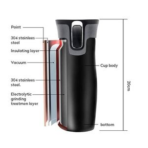 <b>Customized</b> Fashionable Double-layer Stainless Steel Vacuum Insulated Cup for Business and Office Use - Product Image 6