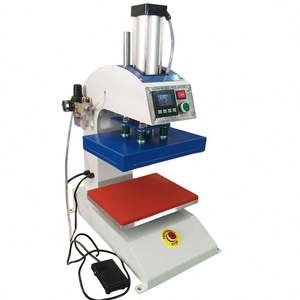 เครื่องรีดร้อนแบบลมสำหรับพิมพ์โลโก้บนเสื้อผ้า ปรับแต่งได้หลายขนาด สำหรับพิมพ์ตราสัญลักษณ์และโลโก้แบบละเอียด - Product Image 4