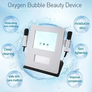 เครื่องทำฟองออกซิเจนออกซิเจนสำหรับใบหน้าแบบ3 in 1เครื่องเพิ่มออกซิเจน RF อุปกรณ์เสริมความงามเพื่อผิวขาว - Product Image 2