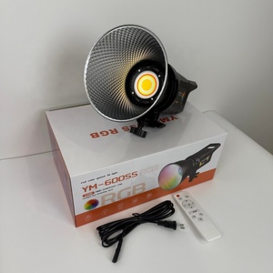 Juego de Focos LED <span class=keywords><strong>RGB</strong></span> COB de 100W con Cubierta Estándar para Vlog - Product Image 4