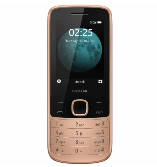 Second-hand Mobile Phone for NOKIA 225 with Gsm/3g/4g Keyboard Feature Phone Support HSPA/LTE High Speed Back-up Phone