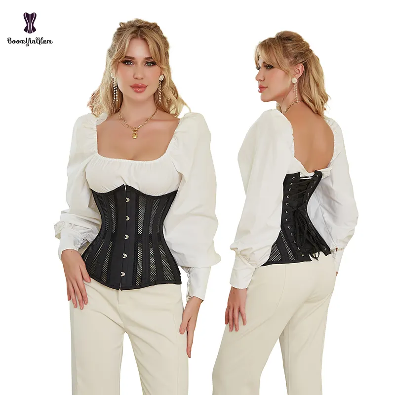 Corpete modelador de cintura, corset modelador de cintura alta 26 rob transparente 31.5cm 12.40 polegadas