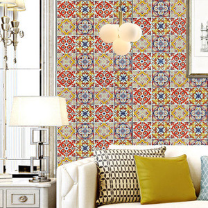 Papier peint auto-adhésif imperméable en PVC pour la décoration murale de la <span class=keywords><strong>cuisine</strong></span>, papier peint non tissé, papier peint auto-adhésif non tissé - Product Image 6