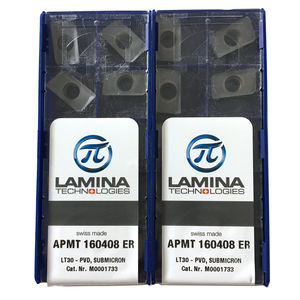 Inserto de fresado APMT160408-ER LT30 100% original, insertos de carburo de tungsteno - Product Image 1