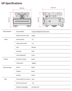Robot Manipulador Móvil LM3 UP de 6 Ejes con Visión RGBD y Navegación SLAM para Automatización, Educación y Servicios - Product Image 3