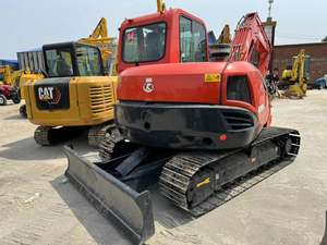 Chenilles en caoutchouc d'occasion pour pelle sur chenilles Kubota KX185, KX163, poids opérationnel 6 tonnes, moteur et pompe inclus, prix abordable - Product Image 3