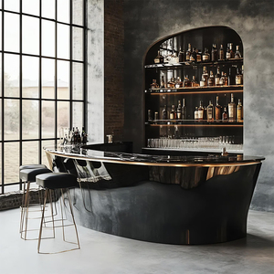 Quán Cà Phê quầy <span class=keywords><strong>bar</strong></span> đá cẩm thạch thiêu kết kim loại sang trọng quầy <span class=keywords><strong>bar</strong></span> nhà hàng sang trọng hualin quầy <span class=keywords><strong>bar</strong></span> khách <span class=keywords><strong>s</strong></span>ạn quầy <span class=keywords><strong>bar</strong></span> Quầy - Product Image 3