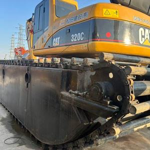 Originele Japanse gebruikte Caterpillar 320C Water <span class=keywords><strong>King</strong></span> amfibische ponton graafmachine 138PK 1,00m³ bak 20 ton werkcapaciteit - Product Image 1
