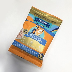 <span class=keywords><strong>Bolsas</strong></span> de Plástico Mylar Impresas Personalizadas, <span class=keywords><strong>Bolsas</strong></span> de Muestra de Papel de Aluminio, Mini Sobres con Cierre Trasero para Alimentos para Mascotas, Café, Proteína en Polvo - Product Image 3