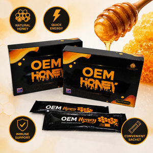 น้ำผึ้งแท้ OEM แบรนด์ส่วนตัว สารให้ความหวานจากธรรมชาติสำหรับเครื่องดื่มประจำวัน ขายส่งจำนวนมากพร้อมออกแบบตามความต้องการ - Product Image 6