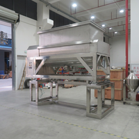 Mélangeur de poudre sèche personnalisé de grande capacité à double ruban horizontal de 5000L
