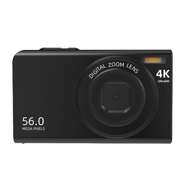 Hot Selling 4K HD Compact Digital Camera Card Style Selfie Photo Device Home Use Travel Daily Recording Gift
