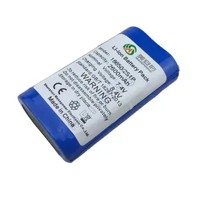 PVC package 7.4v 2500mah battery