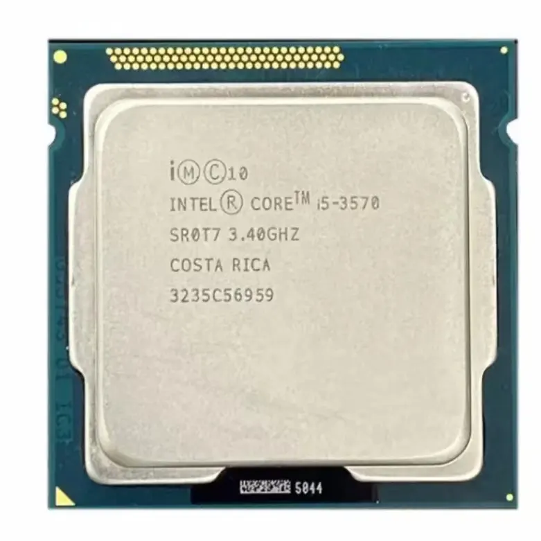 Ail Fond 뜨거운 제품 CPU i5-3470 3330 3450 3550 3570 i5 2400 2300 2500 i7-2600 3770 사용 된 LGA 1155 데스크탑 쿼드 코어 C