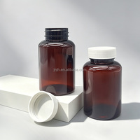 Bouteilles de médicaments en plastique PET de couleur personnalisée avec bouchon à vis, flacons pour compléments vitaminiques, petits flacons pour pilules avec impression sérigraphique