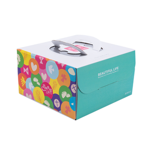 Paper cupcake 2/4/6/12 pieces cake box white