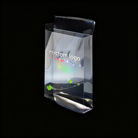 Boîte en plastique PET transparente personnalisée avec logo, emballage de vente au détail recyclable pour cadeaux, artisanat et jouets