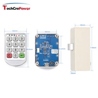 Serrure de sécurité intelligente à clavier numérique RFID avec code, pour armoire de classement électronique, tiroir et porte de bureau
