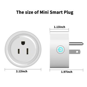 Enchufe Inteligente Wifi con Control por Voz <span class=keywords><strong>Alexa</strong></span>, Compatible con la Aplicación Life, Enchufe Inteligente Wifi <span class=keywords><strong>para</strong></span> EE. UU., Compatible con Google Home, <span class=keywords><strong>Alexa</strong></span> y Tuya - Product Image 5