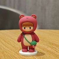 Figura de PVC Personalizada de Fábrica en Guangzhou, Figura de Acción de Goma de Alta Calidad, Colección 3D, ODM, Mini Figura de Anime Linda