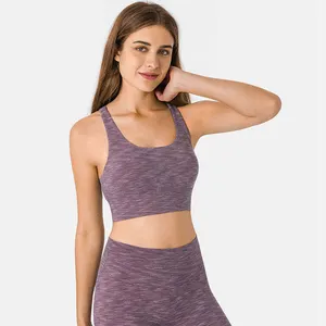 Nhà Máy Tùy Biến Phụ Nữ Áo Ngực Đẩy lên Tank Top Sốc Bằng Chứng Nhanh Chóng Khô Tập Thể Dục Phòng Tập Thể Dục Yoga Mặc Chạy Áo Ngực Thể Thao