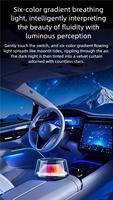 Diffuseur d'Aération Personnalisé de Luxe, Flacon Intelligent, Désodorisant de Voiture, Aromathérapie, Parfum Océanique Fait Main avec Machine à Drift