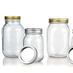 <strong>Wholesale</strong> Free Glass Food Storage <strong>Jars</strong> 8 <strong>oz</strong> 16 <strong>oz</strong> <strong>32</strong> <strong>oz</strong> 64 <strong>oz</strong> Wide Mouth <strong>Mason</strong> <strong>Jars</strong> Metal Lids Microwave Safe Large Capacity - Product Image 1